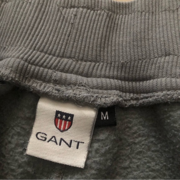 Gant Gray Ribbed Sweatpants - Picture 3 of 8